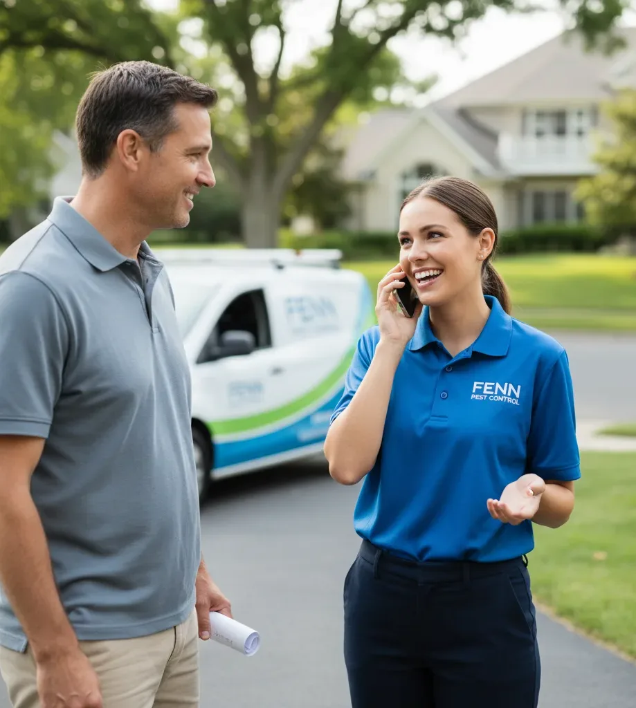 Fenn Pest Control customer support in Delco